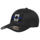 Thin Blue Line Flexfit Hat - Canadian Flag - FLEX-CAN-BLACK-MEDIUM
