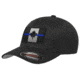 Thin Blue Line Flexfit Hat - Canadian Flag, Thin Blue Line - FLEX-CAN-BLACK-XXL
