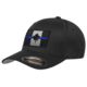 Thin Blue Line Flexfit Hat - Canadian Flag - FLEX-CAN-BLACK-XXL