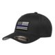 Thin Blue Line Flexfit Hat - FLEXFIT-TBL-BLACK-L