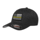 Thin Blue Line Flexfit Hat - Thin Gold Line Flag - FLEX-TGL-BLACK-XXL