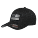 Thin Blue Line Flexfit Hat - Thin Silver Line Flag - FLEXFIT-TSL-BLACK-L