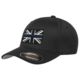 Thin Blue Line Flexfit Hat - Uk Flag - FLEX-UK-BLACK-LARGE
