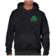 Thin Blue Line Hoodie, Small Shamrock - STPAT-SM-TBL-H-BLACK-XXL