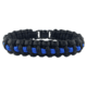 Thin Blue Line Paracord Survival Bracelet, , Thin Blue Line - TBL-PARA-7