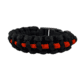 Thin Blue Line Paracord Survival Bracelet, Thin Red Line - TRL-PARA-10