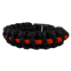 Thin Blue Line Paracord Survival Bracelet, Thin Red Line - TRL-PARA-7