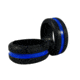 Thin Blue Line Silicone Ring - Womens , Thin Blue Line - WOM-RING-BLUE-SILICONE-4