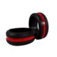 Thin Blue Line Silicone Ring - Women's Thin Red Line - WOM-RING-RED-SILICONE-7