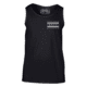 Thin Blue Line Tank - Chicago Flag, Black - CHIC-TANK-BLACK-L