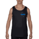 Thin Blue Line Tank - Texas , Black - TEX-TANK-BLACK-L