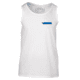 Thin Blue Line Tank - Texas , White - TEX-TANK-WHITE-XXL