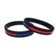 Thin Blue Line Dual Bracelet, Thin Red Line - TRBL-DUAL-BR