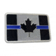 Thin Blue Line Vehicle Emblem - Canada, Thin Blue Line - EMBLEM-TBL-CANADA