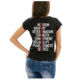 Thin Blue Line Woman's Shirt - Remember, Thin Red Line - REMEMBER-TRL-WOM-SHIRT-BLACK-2XL