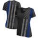 Thin Blue Line Women's Athletic V-neck T-shirt - All-over, - SUB-TBL-WOM-SHIRT-2XL