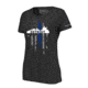 Thin Blue Line Women's T-shirt, Detroit Large, - DETROIT-LRG-TBL-WOM-SHIRT-BLK-2XL