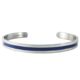 Thin Blue Line Women's Bangle, Thin Blue Line - BANGLE-TBL-MEDIUM