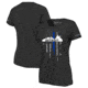 Thin Blue Line Womens T-shirt, Detroit Large, - DETROIT-LRG-TBL-WOM-SHIRT-BLK-L