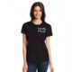 Thin Blue Line Womens T-shirt - K9 - WOMEN-K9-BLACK-SMALL