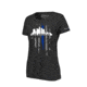 Thin Blue Line Womens T-shirt, La Large, - LA-LRG-TBL-WOM-SHIRT-BLK-L