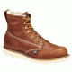Mens American Heritage Wedge 6in Plain Toe, Brown, 11/D