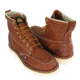 Thorogood Mens American Heritage Wedges 6in Moc Toe, Brown, 11/B 814-4200-11-B