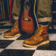 Thorogood Mens American Heritage Wedges 6in Moc Toe, Brown, 10.5/B 814-4200-10.5-B