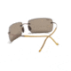 Maui Jim Thousand Peaks Sunglasses w/ Amber Frame and HCL Bronze Lenses - H517-21, Back View