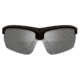 Tifosi Optics Z87.1 Talos Tactical Safety Sunglasses, Smoke/HC Red/Clear Lenses, Matte Black Tact Frame 1181100101