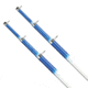 Tigress 15' Telescoping Fiberglass Outrigger Poles - 1-1/8" O.D. - White/Blue - Pair 63229