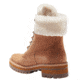 Timberland Courmayeur Valley Shearling 6in Waterproof Boot - Women's, Medium Brown Nubuck, 10, TB0A299J140-10-MED