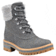 Timberland Courmayeur Valley Shearling 6in Waterproof Boot - Women's, Medium Grey Nubuck, 10, TB0A255AG77-10-MED