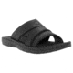 Timberland Earthkeepers Leather Slide Sandal - Men's-Black Oiled-Medium-7 US