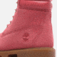 Timberland Linden Woods 6-Inch Lace-Up Waterproof Boot - Womens, Medium Pink Nubuck, 8.5, Medium, TB0A2PRVEAA08500M