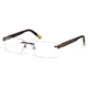 Timberland TB1307 Eyeglass Frames - Matte Dark Brown Frame Color
