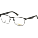 Timberland TB1575 Eyeglass Frames - Matte Black Frame Color, Matte Black Lens Color