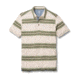 Toad&amp;Co Blackjack Men's Polo Shirt, Thyme Stripe, Large T2002810-313-L
