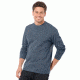 Toad&amp;Co Framer Crew Long Sleeve Tee - Men's-Dark Slate-Medium
