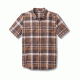 Toad&amp;Co Hookline Men's Short Sleeve Shirt, Tabac, Large T2222703-247-L