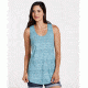 Toad&amp;Co Papyrus Flowy Women's Tank, Aquifer Geo Seed Print, Extra Large T1112702-413-XL