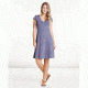 Toad&amp;Co Rosemarie Dress, Blueberry Batik Dot Print, Medium T1172123-424-M