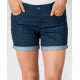 Toad&amp;Co Silvie Short - Women's-Inky Teal Print-7 in-6