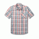 Toad&amp;Co Ventilair Men's Short Sleeve Shirt, Azores, Large T2222704-458-L