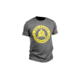 Tops Knives One Life Logo Cotton/Polyester Tee, Charcoal Heather, 2XL, TS-1LCHA-2XL