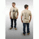 Tops Knives Operator T-Shirt, Tan, Large, TS-OPLG