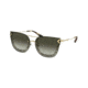 Tory Burch TY6067 Sunglasses 31608E-60 - Gold Frame, Green Gradient Lenses