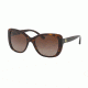 Tory Burch TY7114 Sunglasses 1378T5-53 - Dark Tortoise Frame, Brown Gradient Polarized Lenses