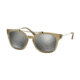 Tory Burch TY9038 TY9038 Sunglasses 14016G-51 - Milky Cumin/silver Frame, Pewter Flash Lenses