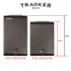 Tracker Safe Single Pistol Safe-Biometric Lock, 12.6in, Black, SPS-04B